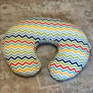 Chevron Patterned Multi-Color Pillow/Boppy